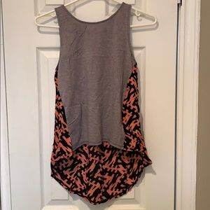 Crop top with low back